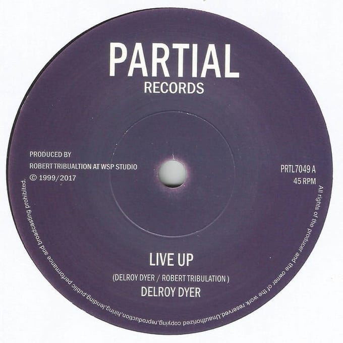 Delroy Dyer - Live Up (7" Single)