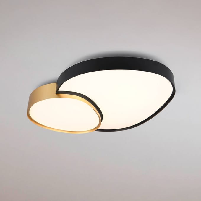 TRIO RISE - Plafondlamp - Wit mat - incl. 1x SMD 45W - Geintergreerde dimmer - Memory functie - Lichtkleur instelbaar