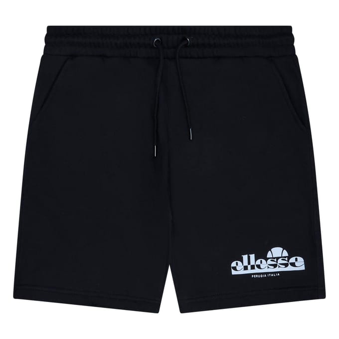 Ellesse Heren Fleece Sweat Shorts (Zwart)