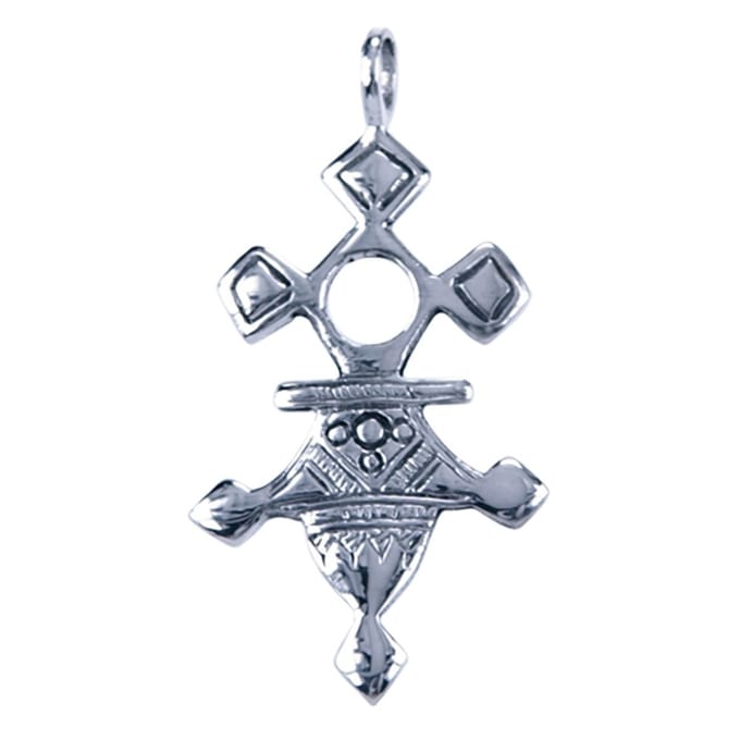 Zilveren Toeareg ketting hanger