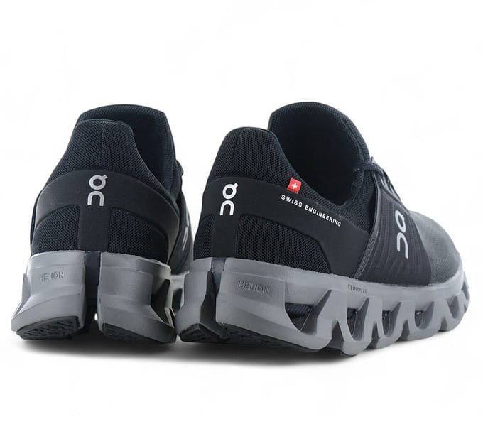 ON Running Cloudswift 4 AD - Heren Sneakers Cloud Schoenen Zwart 3MF10570080 6 , Maat: EU 41 US 8