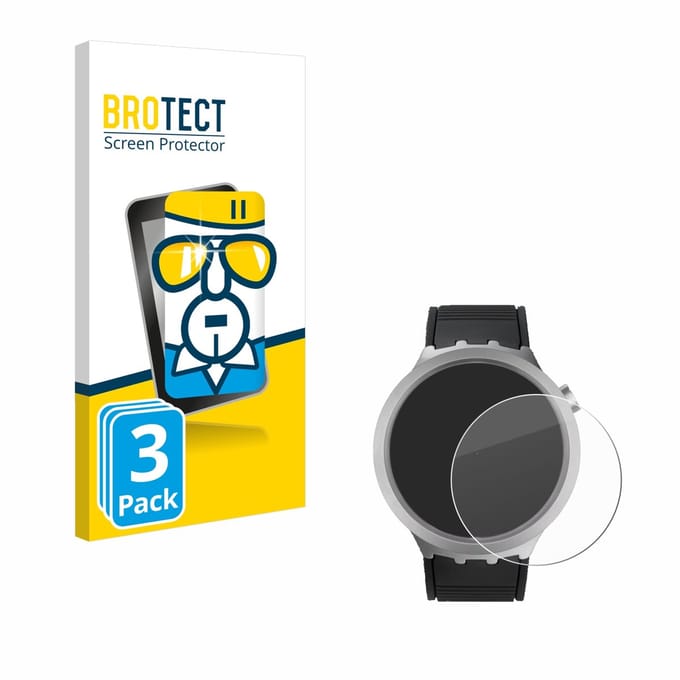 BROTECT - Glas Screenprotector voor Swatch Big Bold Irony - Gehard Beschermglas 9H 3 Stuks