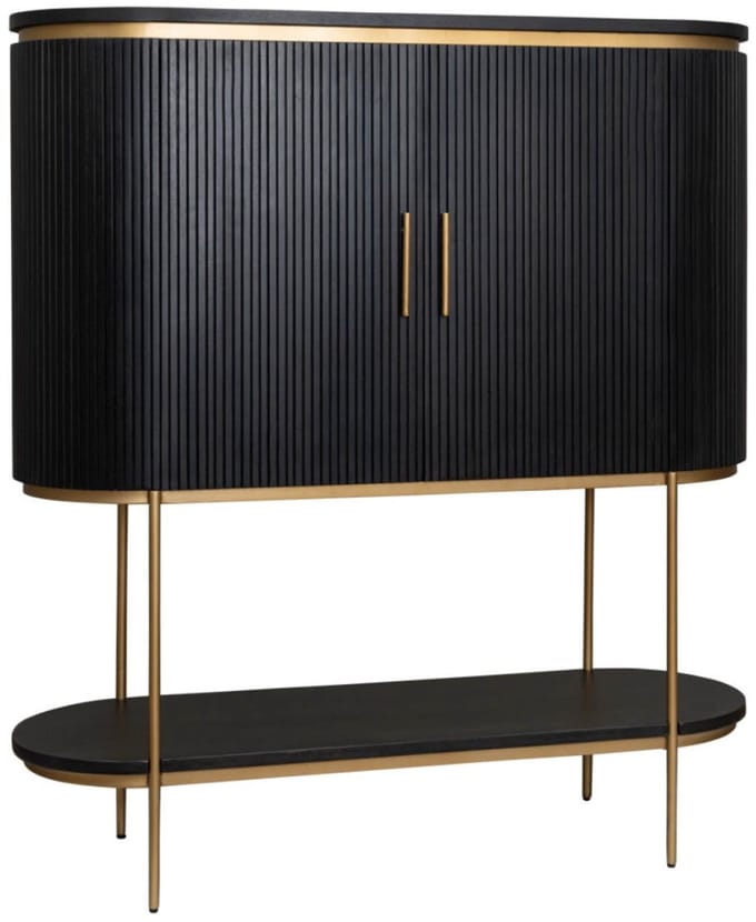 Tower Living - Rivello barkast - 135 cm - zwart