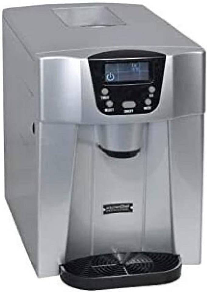 IJsmachine met Waterdispenser - 12kg per 24 uur - RVS Kleur
