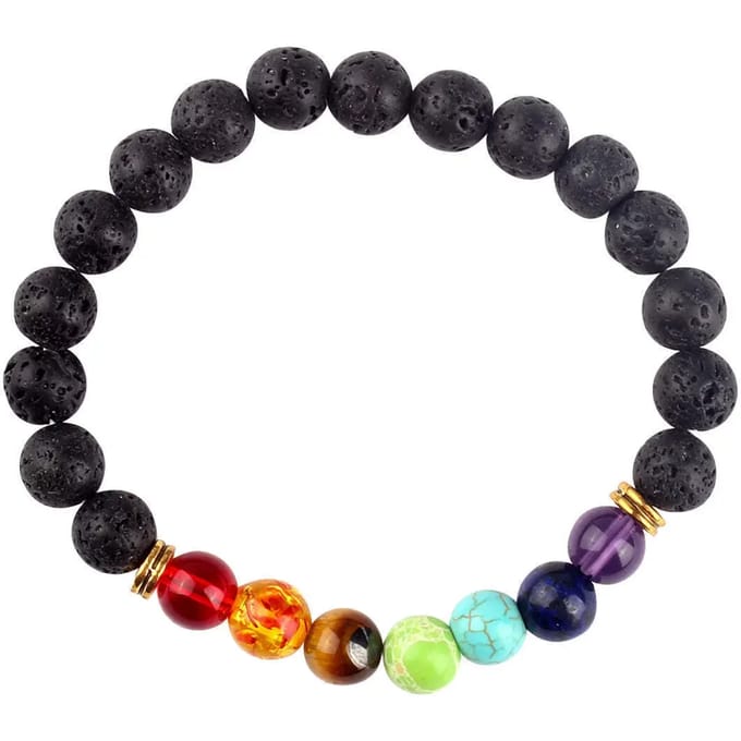 Armband van vulkaansteen Onamaste