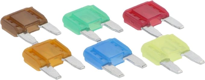 Cartrend Platte Autostopcontacten Mini, Gesorteerd Set