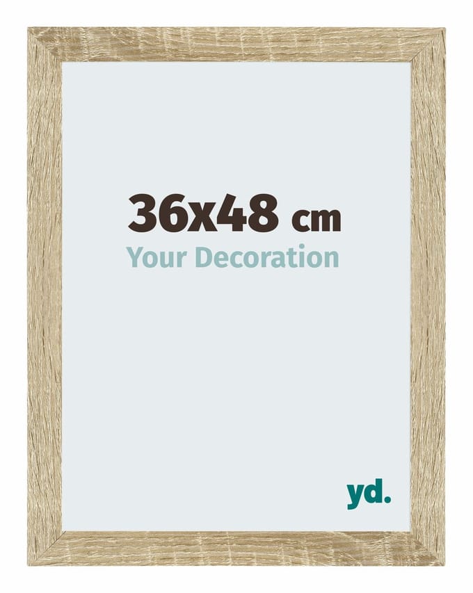 Your Decoration - Fotolijst 36x48 cm - MDF - Sonoma Eiken - Mura