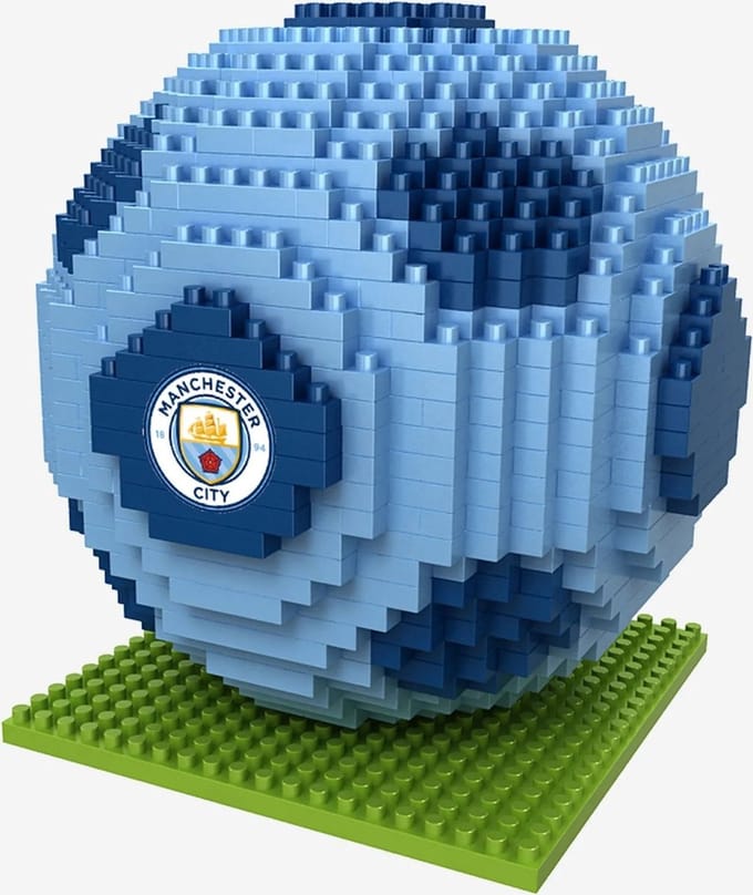 Manchester City - 3D BRXLZ voetbal - bouwpakket