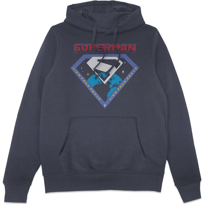 DC Comics Superman Badge Hoodie - Navy - M