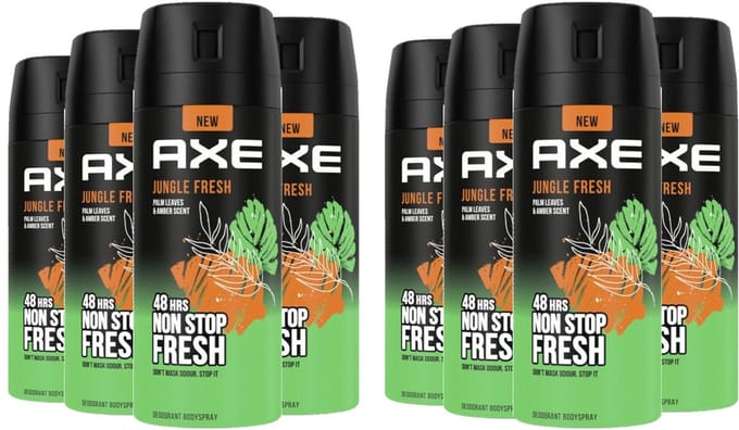 AXE Deo Spray - JUNGLE FRESH - 8 x 150 ml