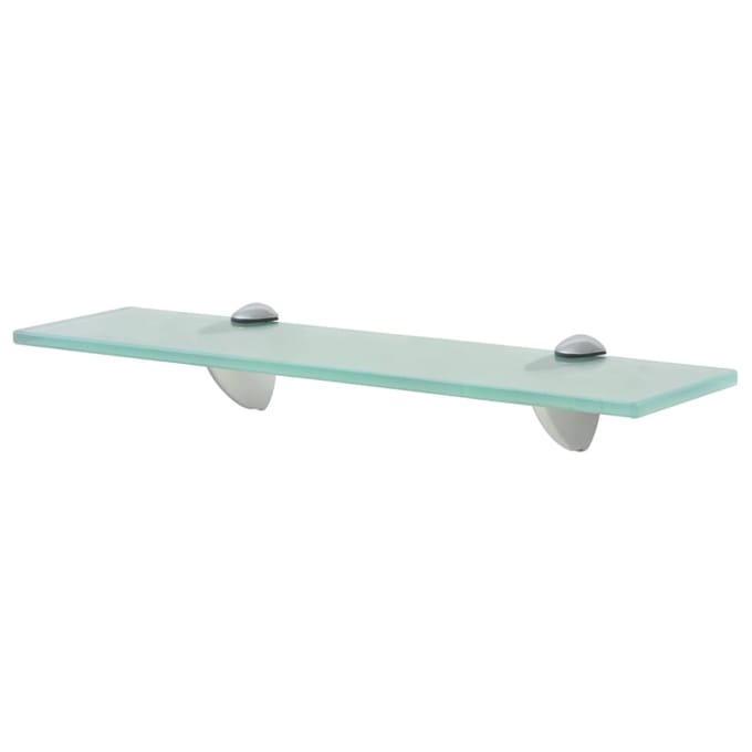 vidaXL - Zwevend - schap - 40x10 - cm - 8 - mm - glas