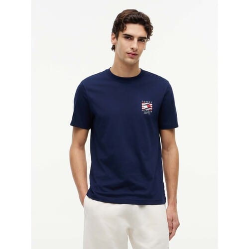 T-shirt Tommy Hilfiger Rwb Box Flag Regular