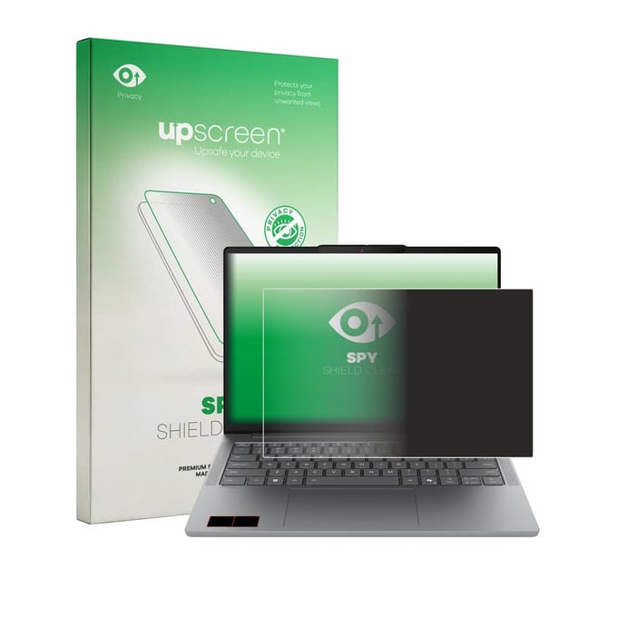 upscreen - privacy screenprotector voor Lenovo IdeaPad Slim 5i Gen 11 14" - Folie Beschermfolie Blauwlichtfilter