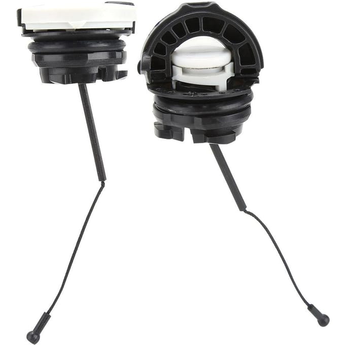 2 Pièces Couvercle Bouchon Réservoir Huile Carburant Adapté pour Tronçonneuse STIHL MS210 MS230 MS250 MS290 MS340 MS360 MS380 gray