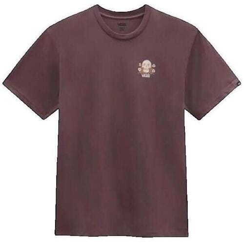 T-shirt Korte Mouw Vans T-shirt Wayrace Tee marron