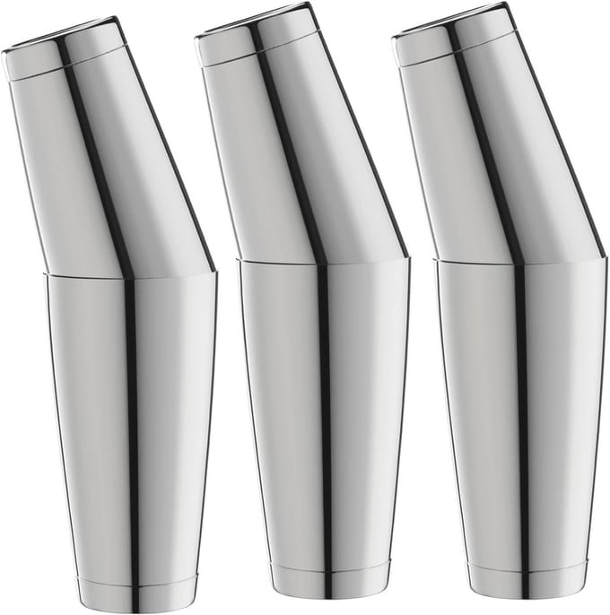 Cocktailshaker Set 530 ml & 830 ml - Roestvrij Staal - Professionele Bartools voor Perfecte Cocktails