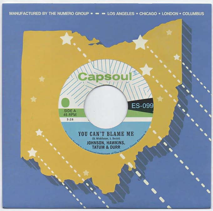 Johnson, Hawkins, Tatum & Durr - You Can't Blame Me (7" Single)
