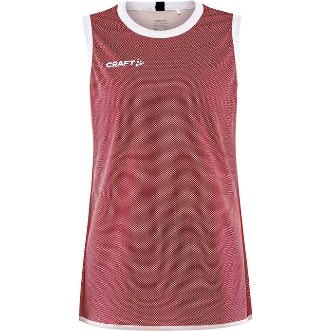Craft Progress Reversible Basket Singlet W 1911110 - Bright Red/White - S