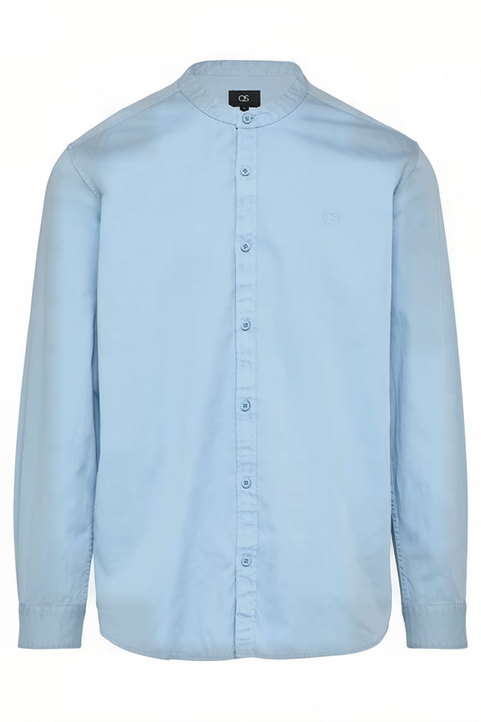 s.Oliver -qs Shirts Blue Light Größe: S | Casual hemden Outlet | Herren | Blau
