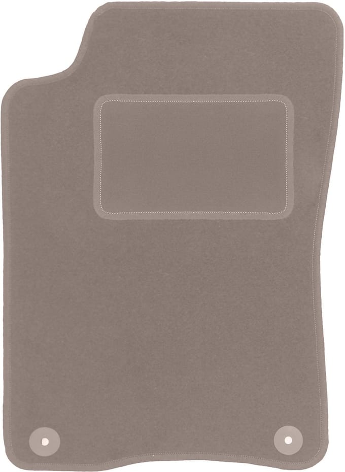 Beige bestuurdersmat voor: Audi 80 B3 sedan (1986-1991)