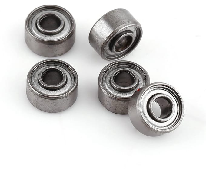 Allecto - Set van 10 mini kogellagers 693Zz 3x8x4 mm - Hoogwaardige