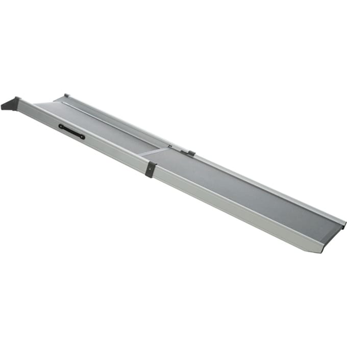 Trixie Telescope ramp aluminium/plastic/sandpaper 43 × 100-180 cm 5.8 kg Grijs