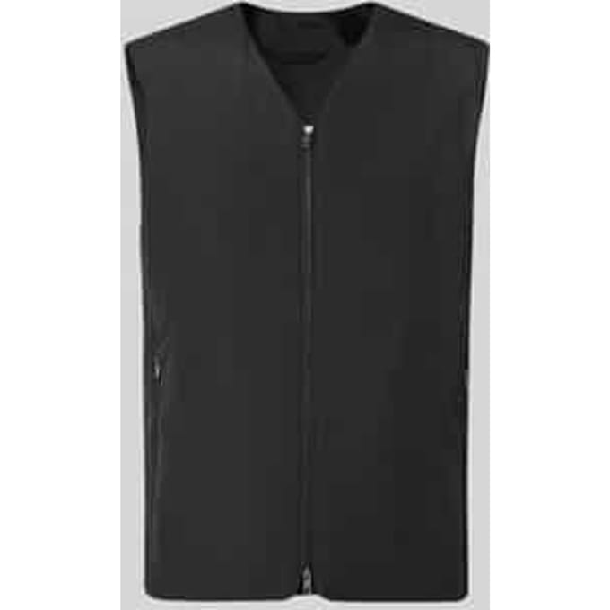 Regular fit bodywarmer met v-hals model 'Marve'