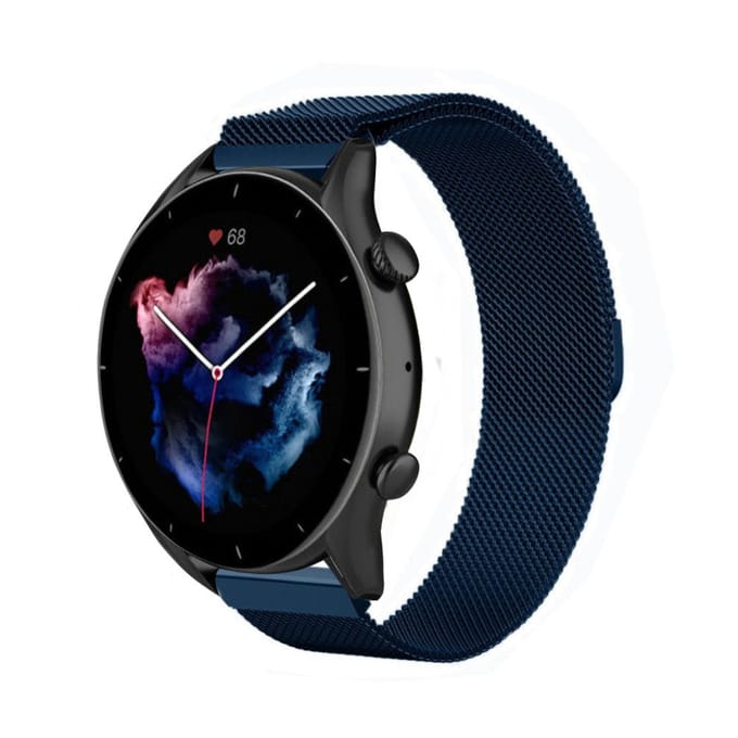 Amazfit GTR 3 (Pro) Milanese band (blauw)