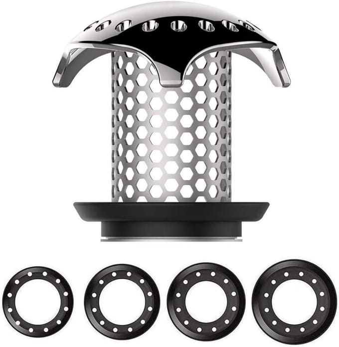 Afvoer Ontstopper - Ontstopper - Haarvanger - Haarfilter - Anti-Verstoppingen - Gootsteen Zeef - Haarfilter - RVS - 1,25"~2,0"