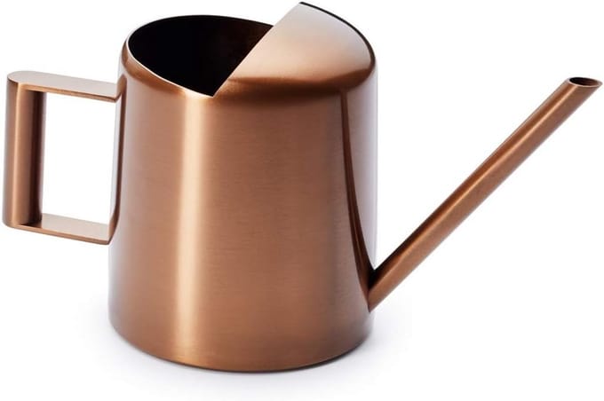 Compacte Koperkleurige Gieter van Roestvrij Staal - 300 ml