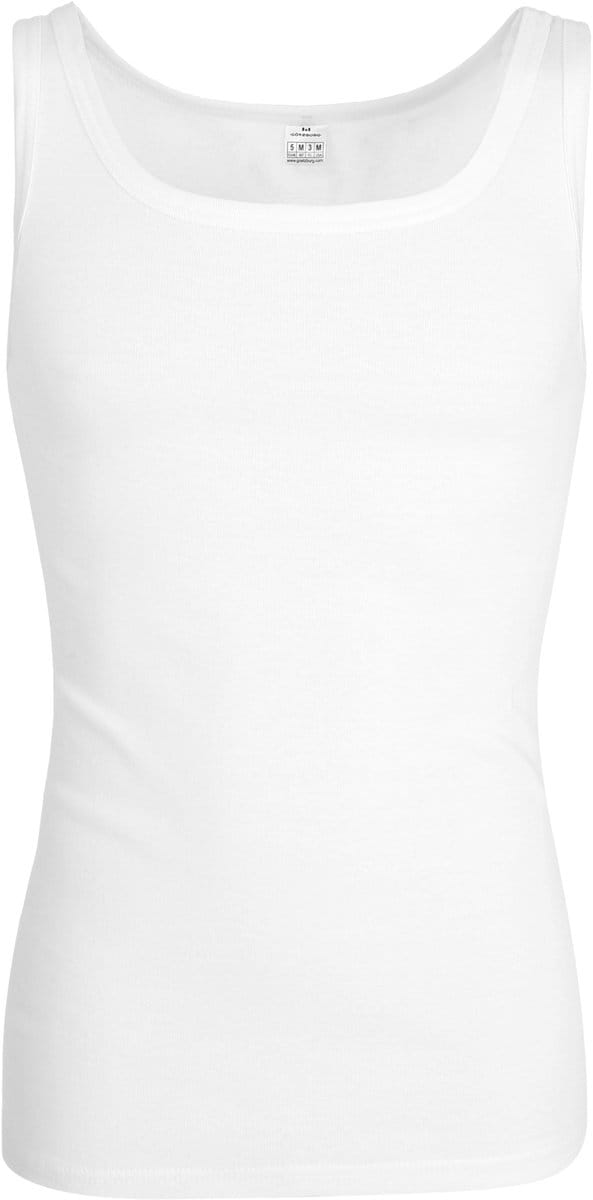 Gotzburg heren singlet O-hals (1-pack) - wit