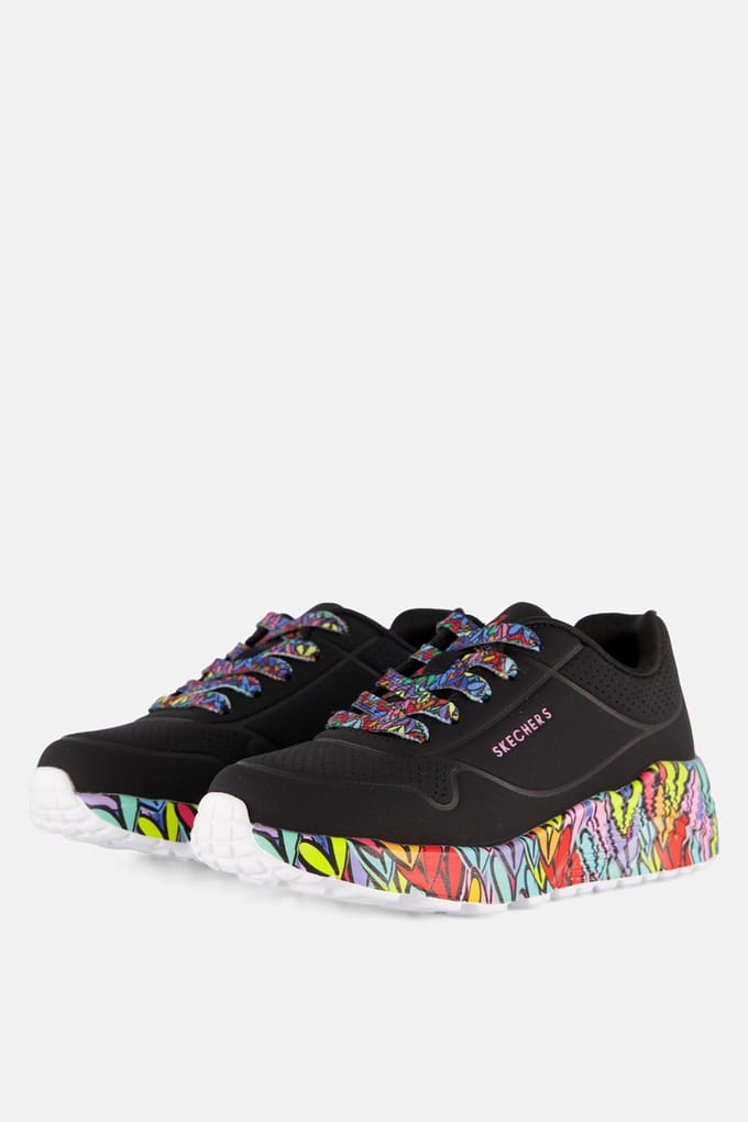 Skechers Skechers Uno Lite Sneakers zwart Synthetisch