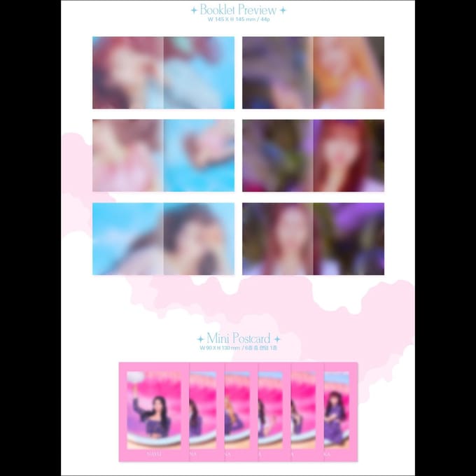 ILY:1 [Love in Bloom] Album / ILY1 Album 1EA blue