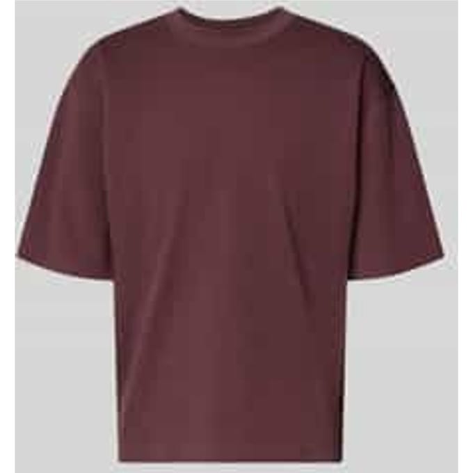 relaxed fit T-shirt met ronde hals