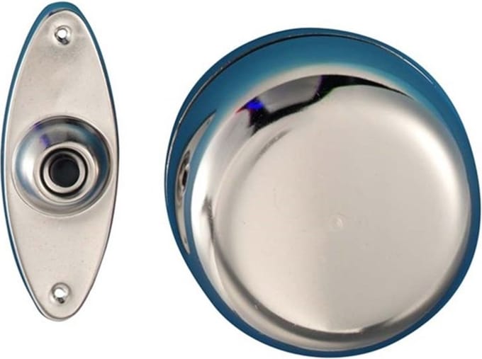 Deurbel 670 75Mm Mechanisch Kap Verchr