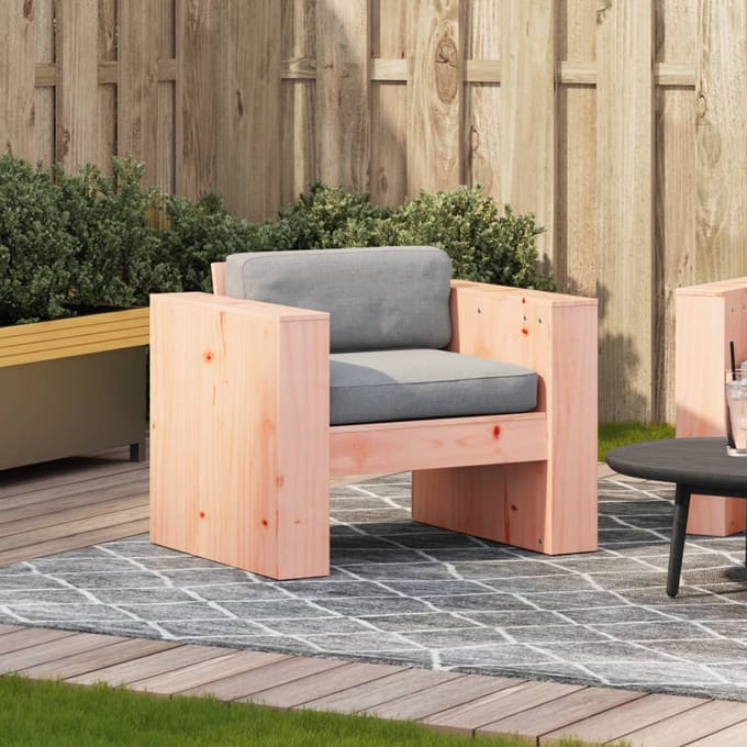 vidaXL - Tuinbank - 79x60x62 - cm - massief - douglashout