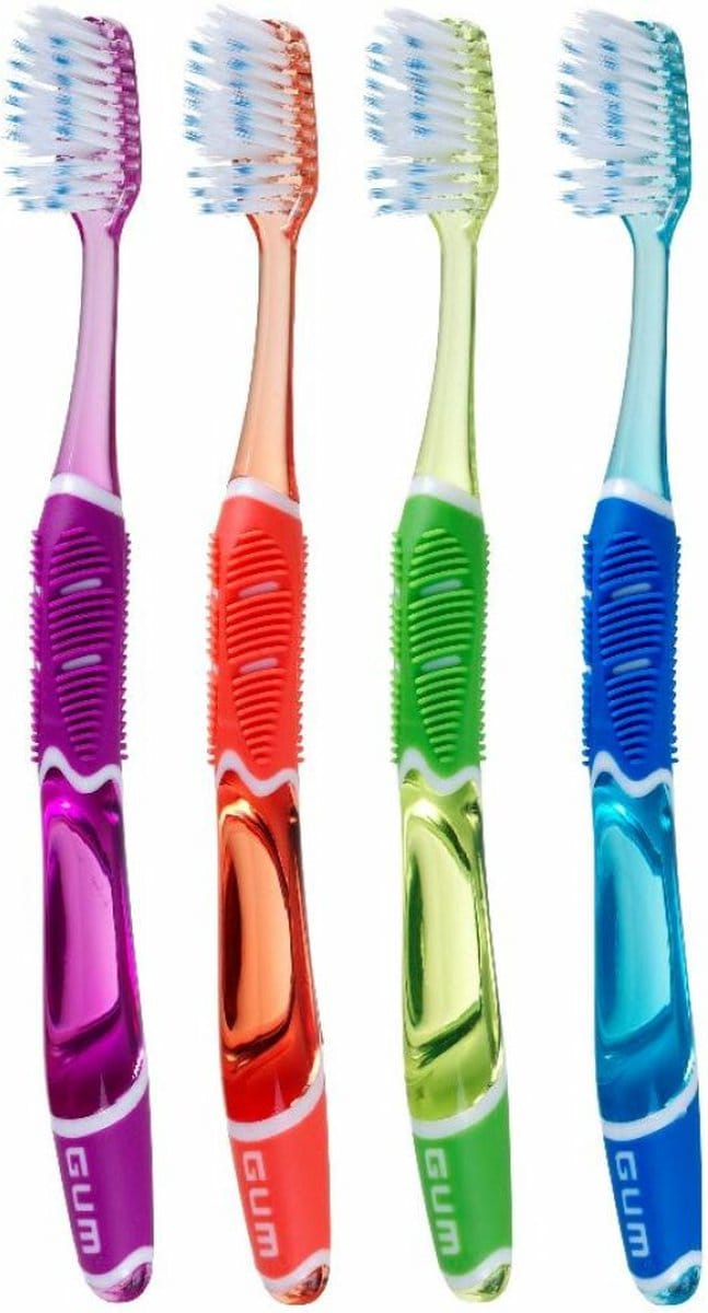 GUM - Tandenborstel Compact Pro Soft - 3 x 1 stuk - Voordeelverpakking