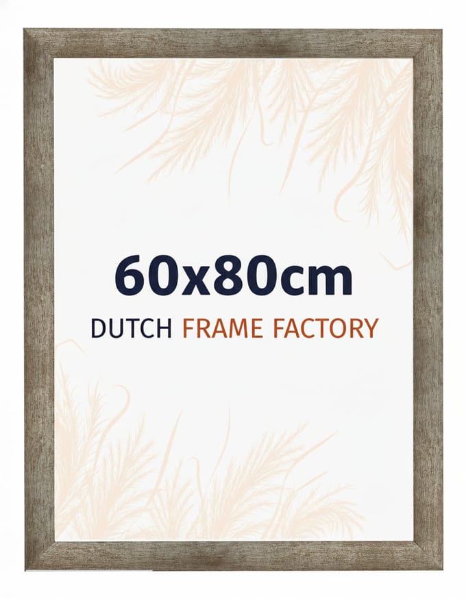 Fotolijst 60x80 cm - MDF - Metaal Vintage - Benno