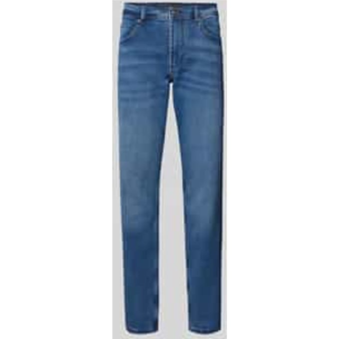 regular fit jeans met steekzakken