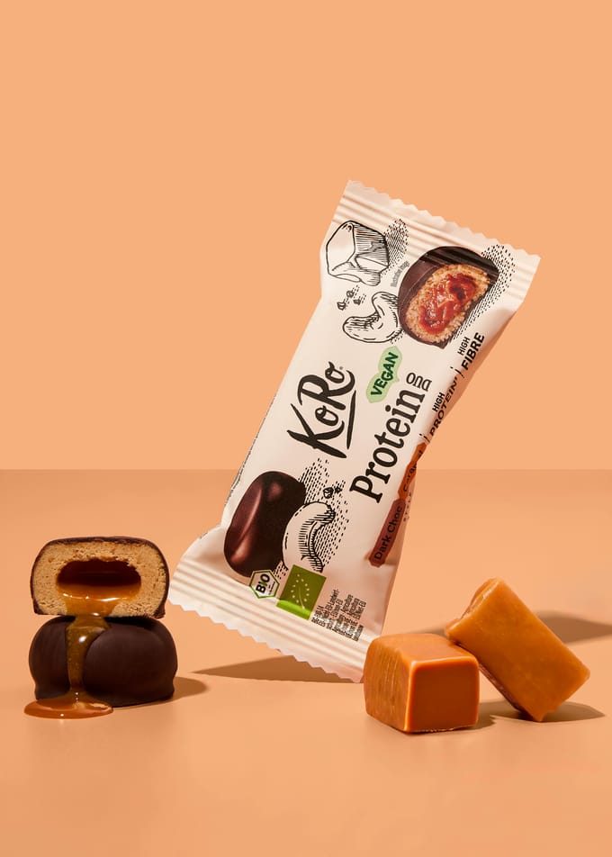Bio protein duo dark choc cashew caramel style | 2 x 20 g