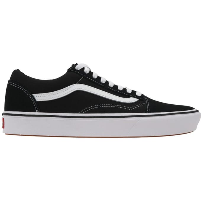 Vans Old Skool Comfy Cush Zwart Wit Unisex Sneakers VN0A3WMAVNE 45 gray