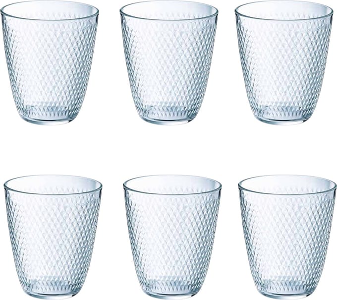LUMINARC CONCEPTO TUMBLER PAMPILLE - 31CL - D8,5 XH10CM - 6 stuks