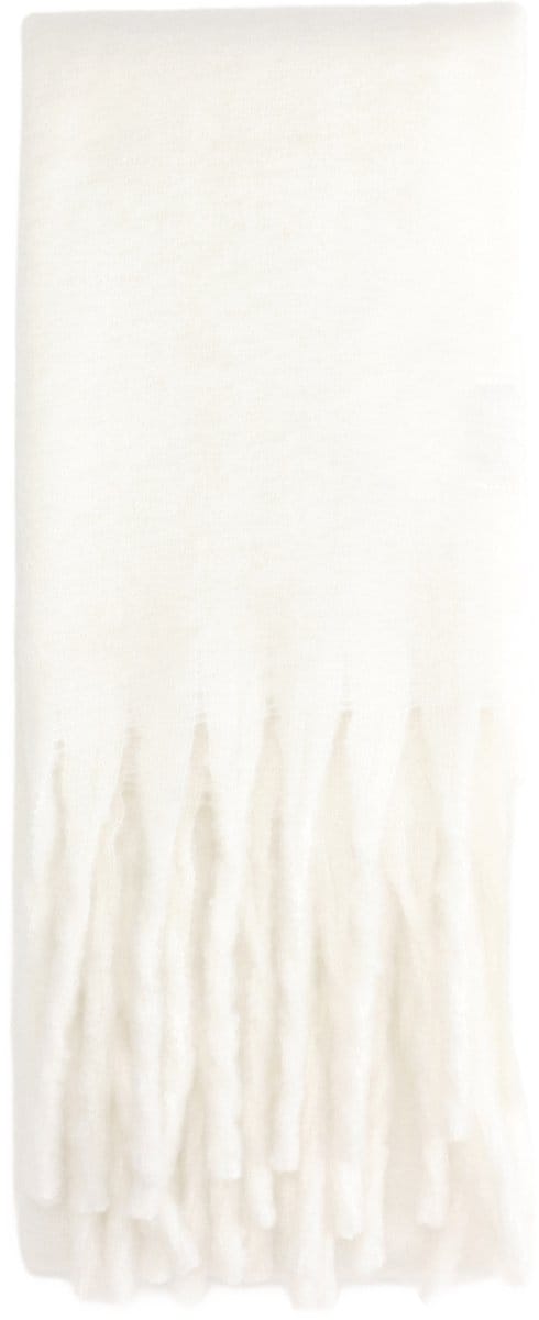 Emilie scarves - sjaal - wintersjaal - dames - wit - basic - lang
