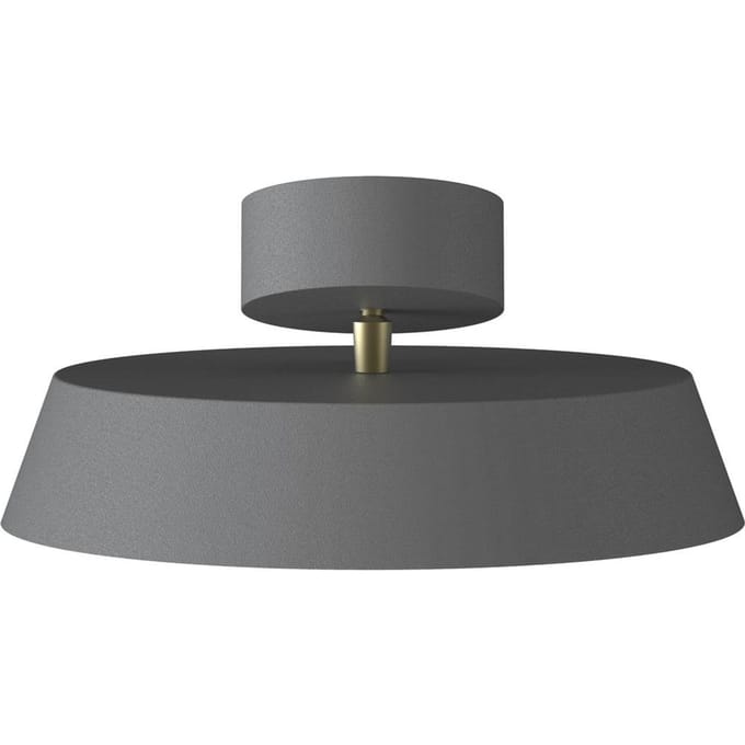 DFTP by Nordlux Plafondlamp Kaito 2 Dim, grijs, Ø 30 cm, dimbaar