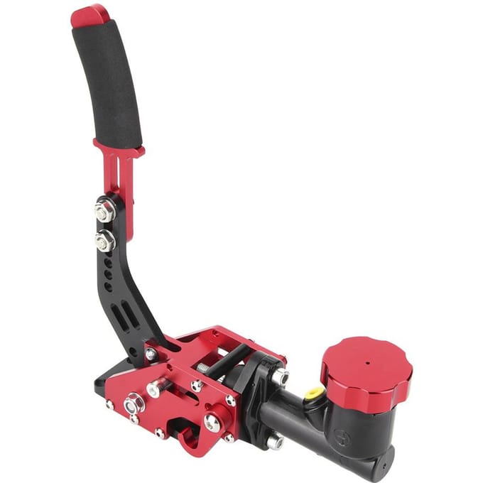 Rode Hydraulische Horizontale Handremhendel met Olietank voor Drift Raceauto black