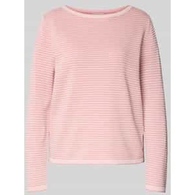 Regular fit pullover van puur katoen