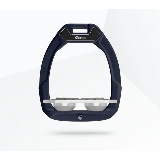 Plat Grip Marine/Gris/Gris Veiligheidseisen voor Paardrijden Flex-On Safe-On