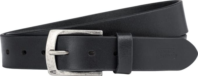 camel active Riem gemaakt van leer - Maat menswear-M - Zwart