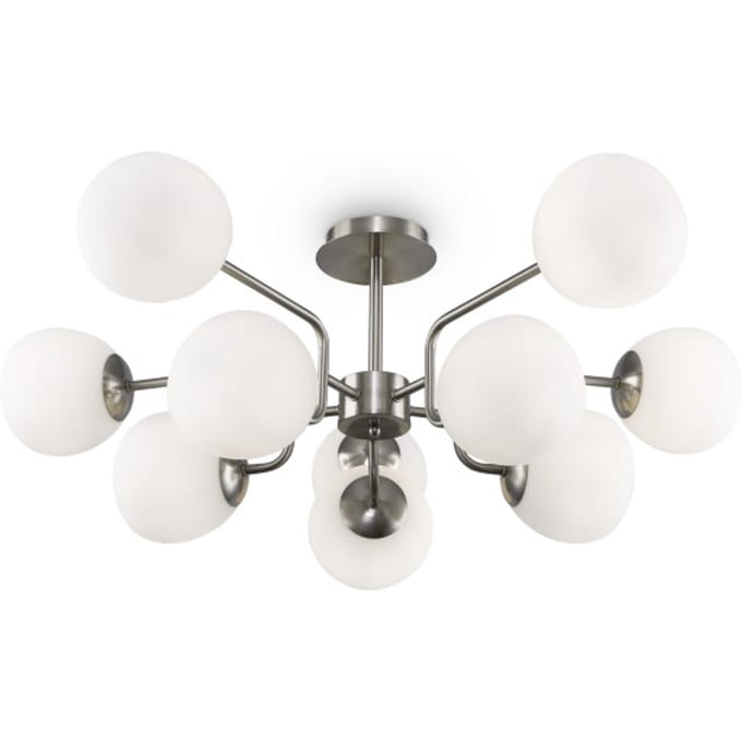 Maytoni - Hanglamp Erich - Nikkel - Ø90,7
