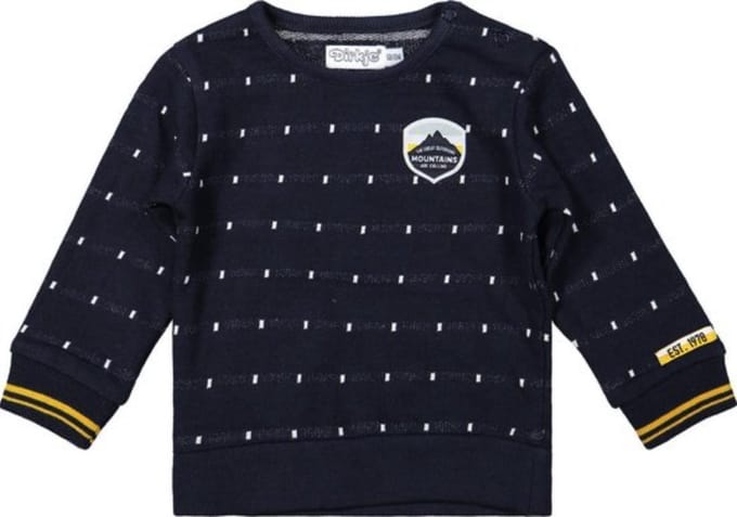 Dirkje -sweater- Navy - Maat 56